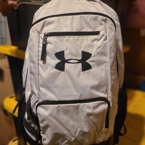 Under Armour White Backpack for Men
